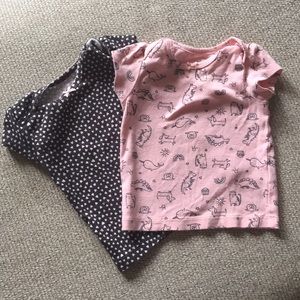 Two 9m Carter’s tees